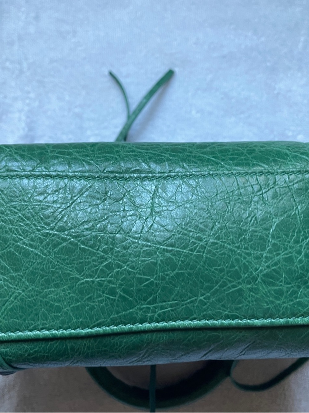BEAUTIFUL BALENCIAGA LE CITY MINI BAG IN EMERALD GREEN PERFECT CONDITION! - Picture 6 of 15